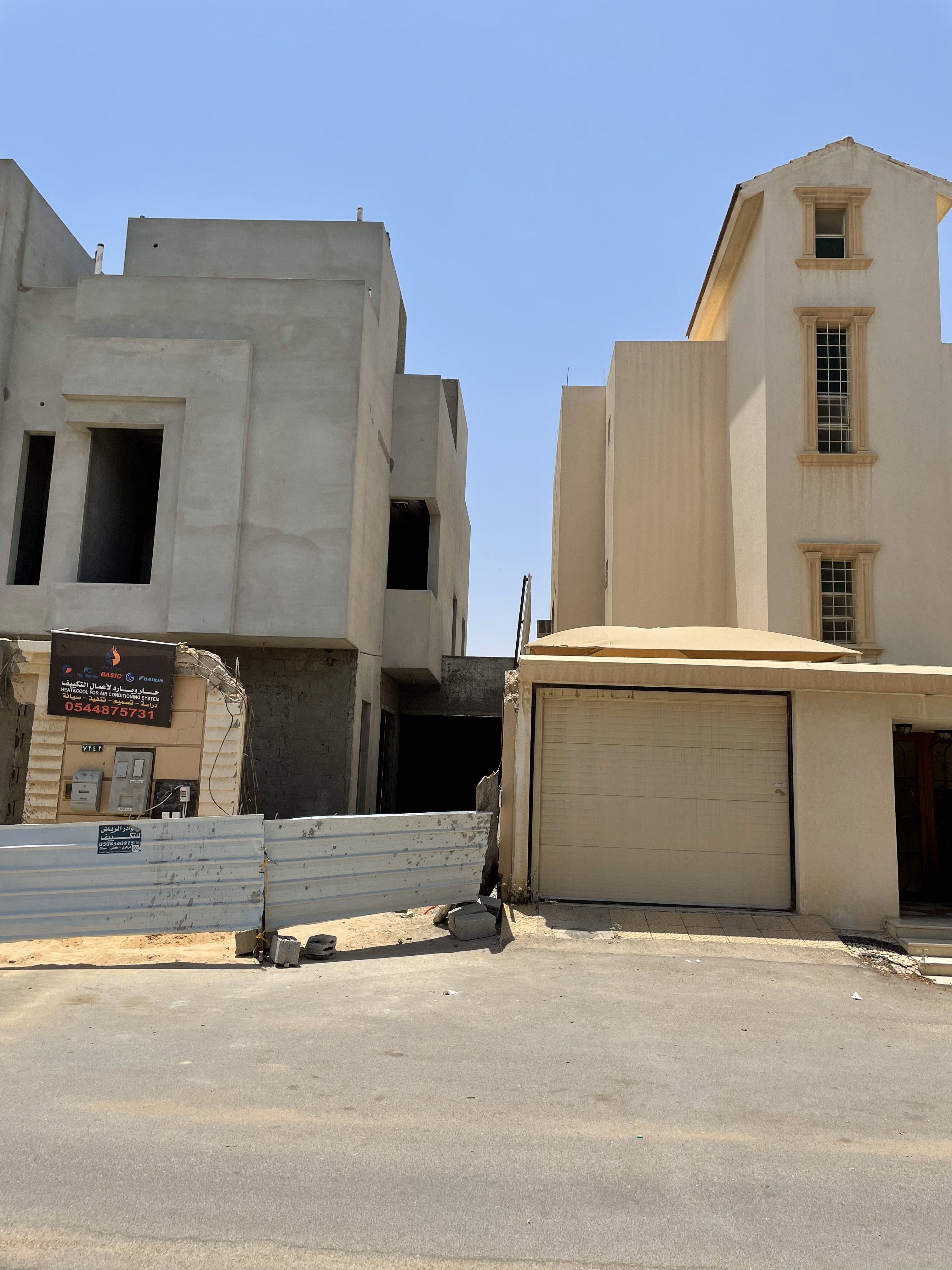 تشطيب واجهات تاون هاوس في الرياض