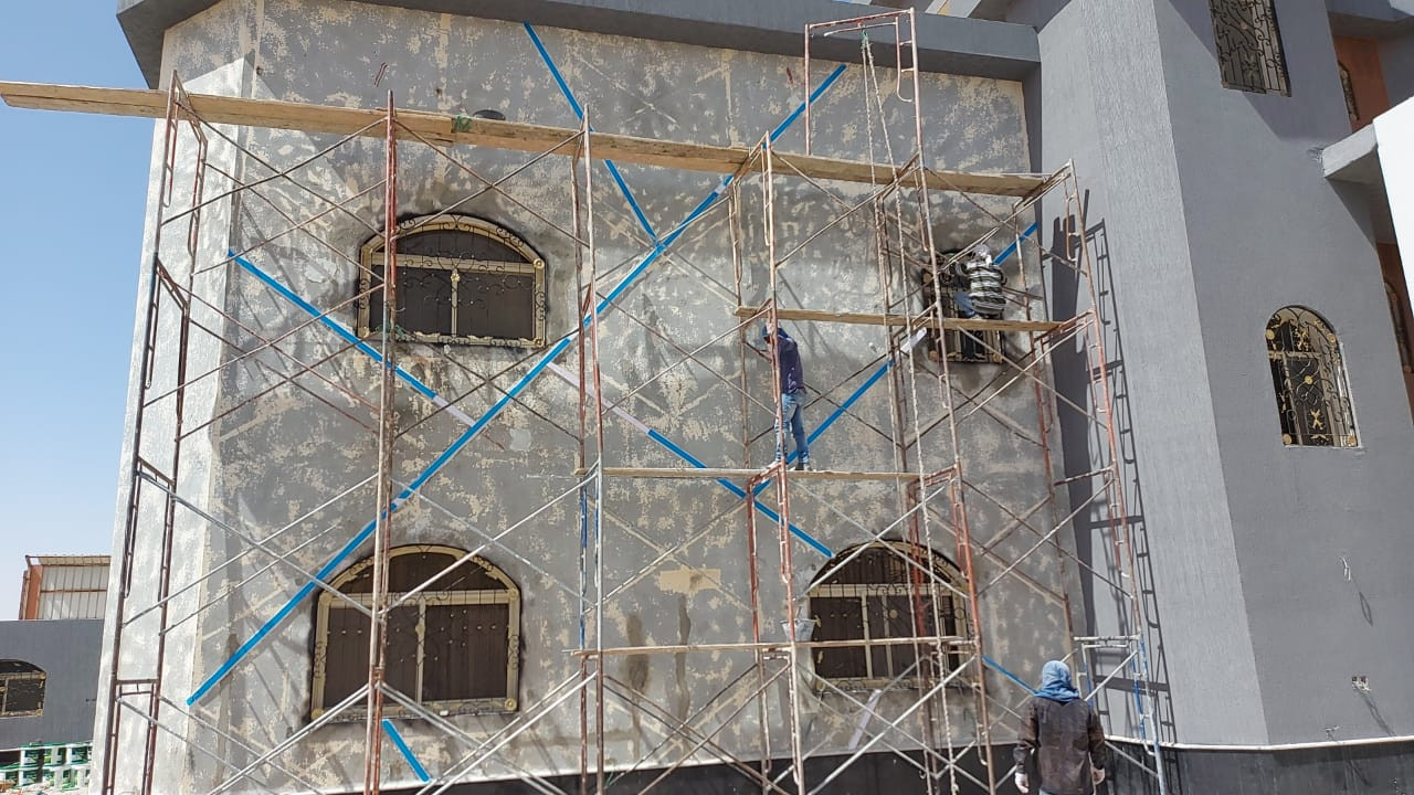 ترميم و تشطيب واجهات خارجية و لاندسكيب فاخر في الرياض