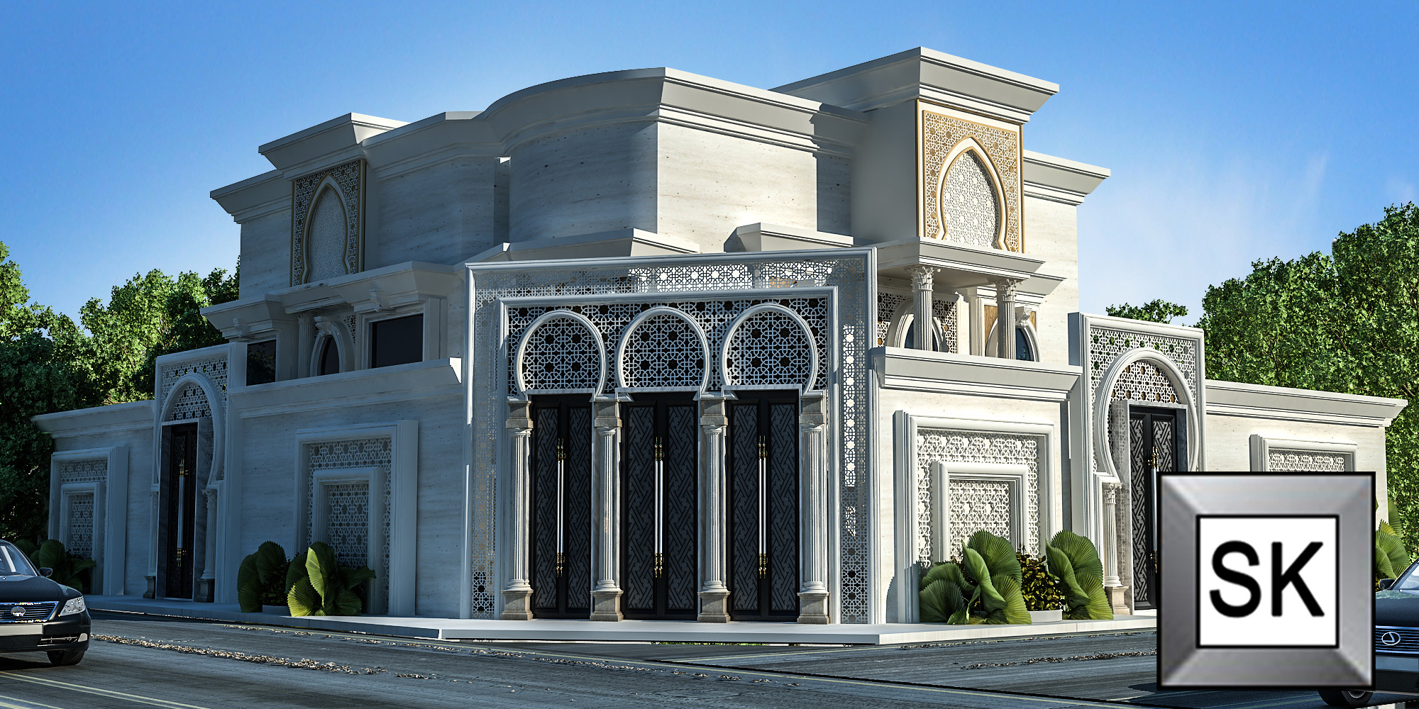 تصميم و تنفيذ واجهات إسلامية فخمة في السعودية