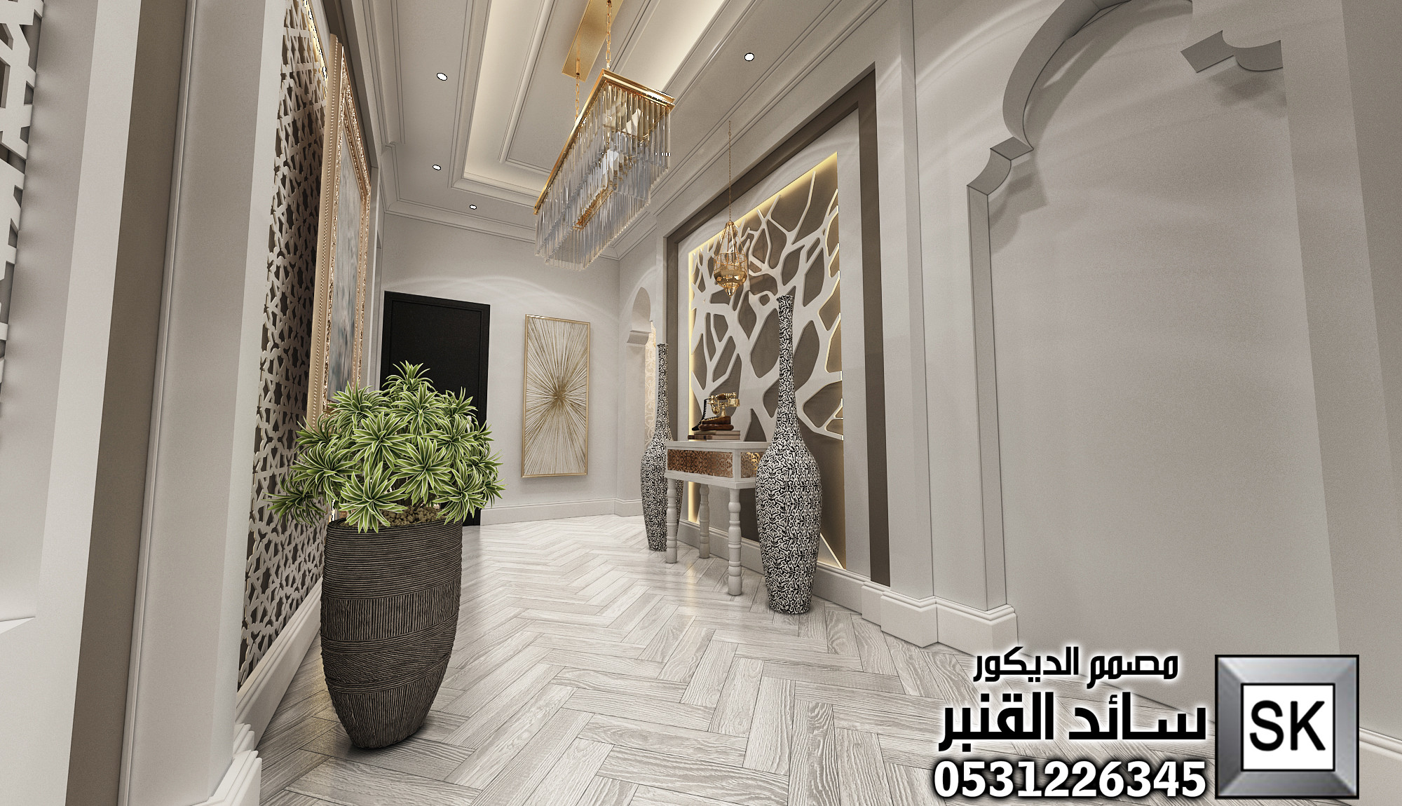 مصمم مجالس أندلسية و مغربية فخمة في الرياض