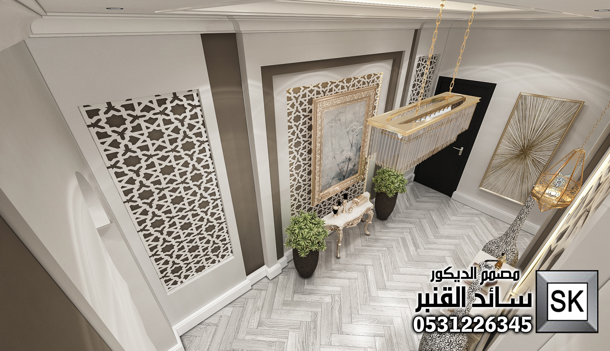 مصمم مجالس أندلسية و مغربية فخمة في الرياض
