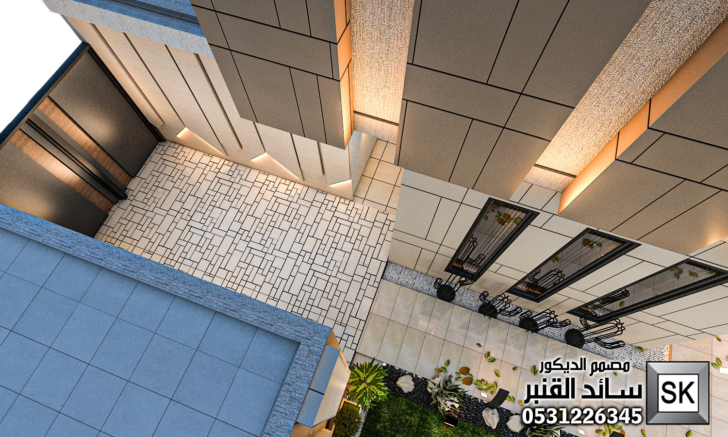 تصميم و تنفيذ لاندسكيب في نجران