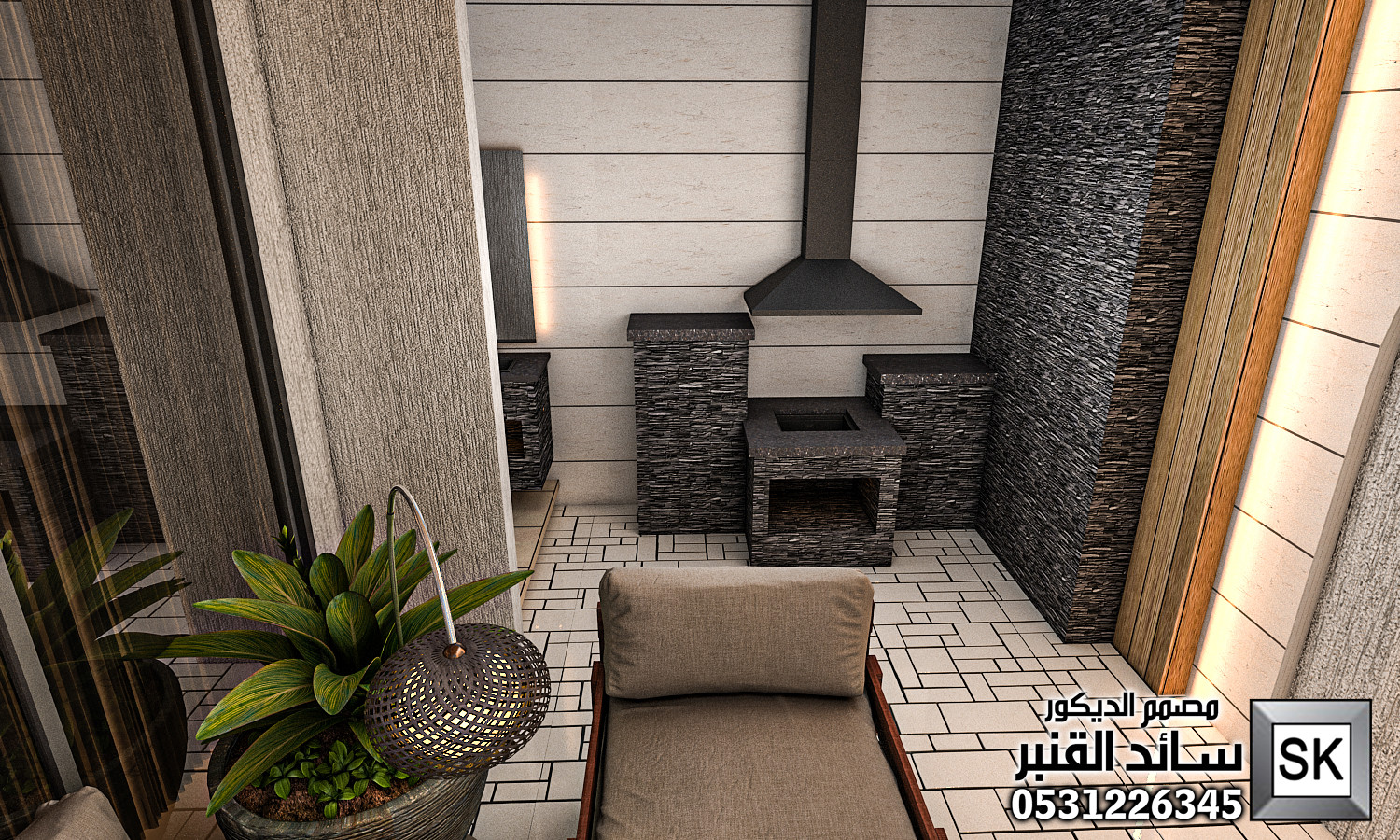 تصميم و تنفيذ لاندسكيب في نجران