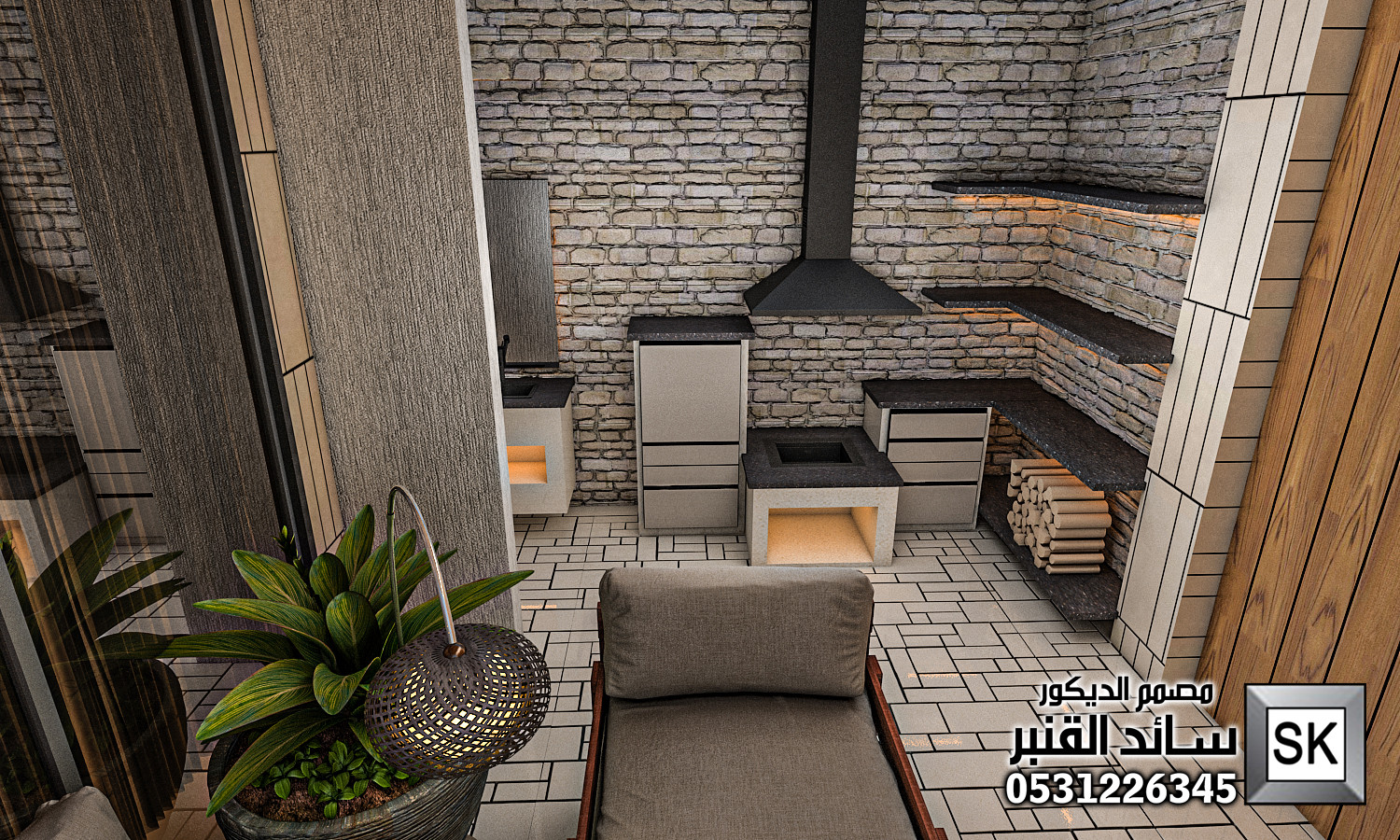 تصميم و تنفيذ لاندسكيب في نجران