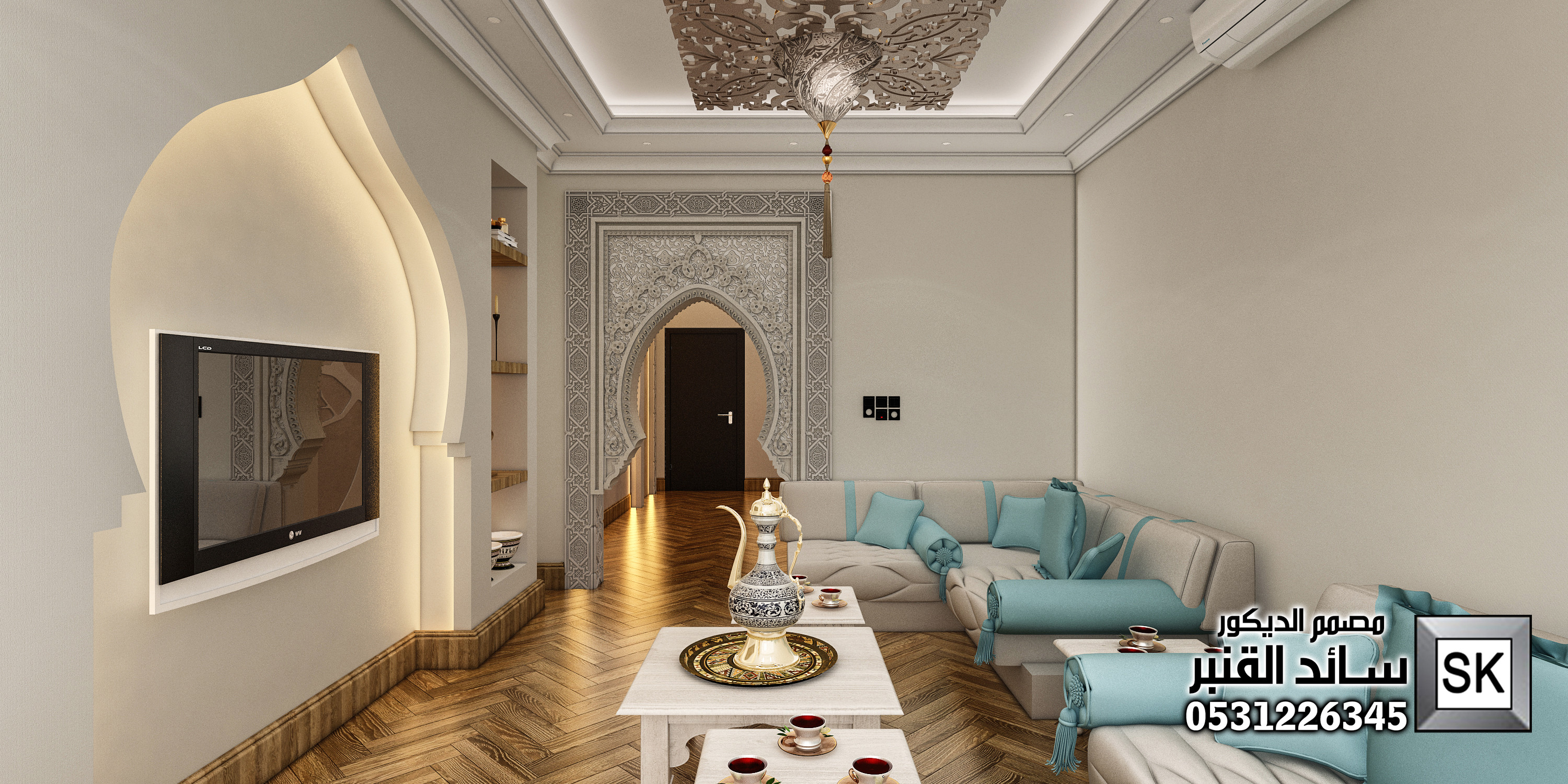 تصميم و تنفيذ مجالس أندلسية و مغربية في الرياض