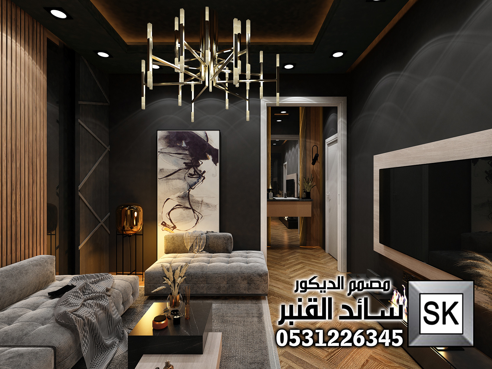 تصميم و تنفيذ غرف نوم فندقية على الطراز الفرنسي في الرياض