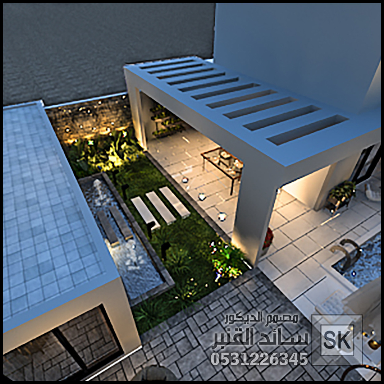 تصميم و تنفيذ مزارع و شاليهات و محميات و منتجعات فخمة في السعودية