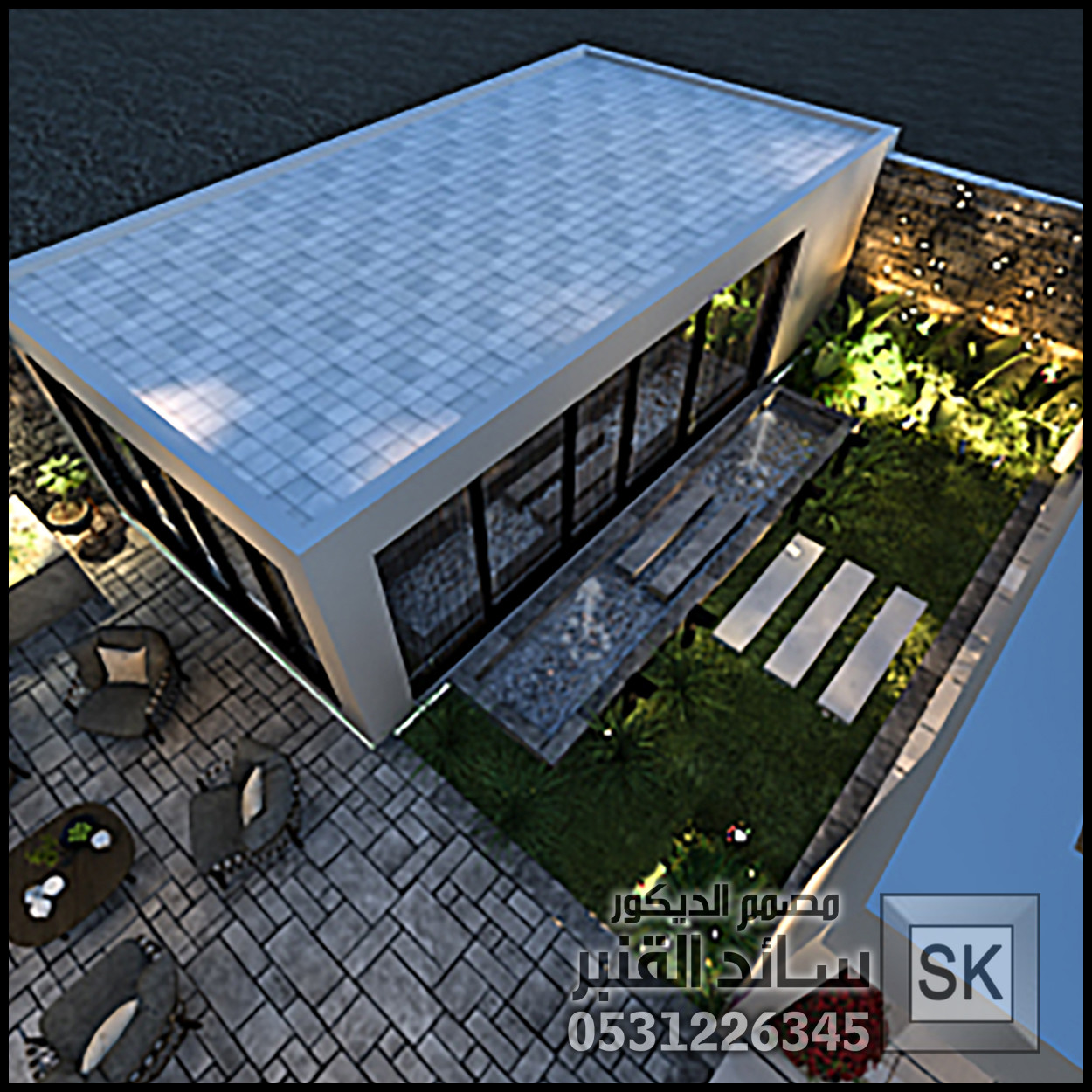 تصميم و تنفيذ مزارع و شاليهات و محميات و منتجعات فخمة في السعودية