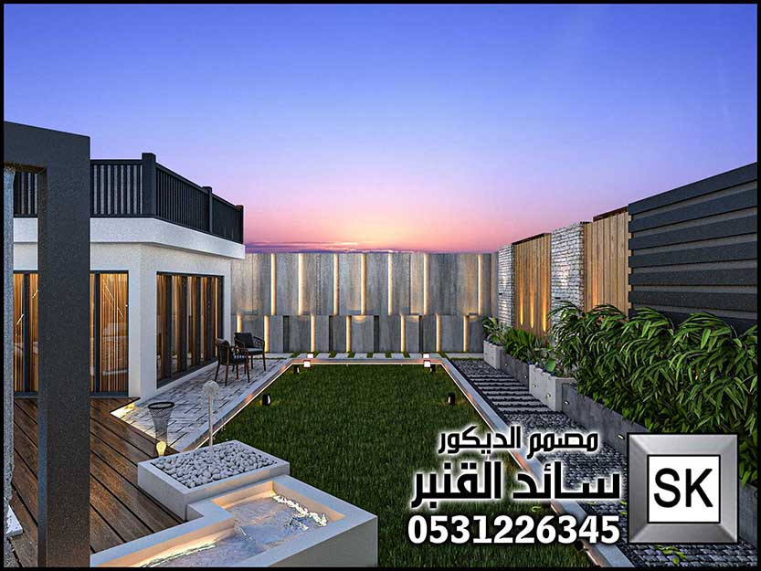 مصمم لاندسكيب مزارع فخمة في الرياض