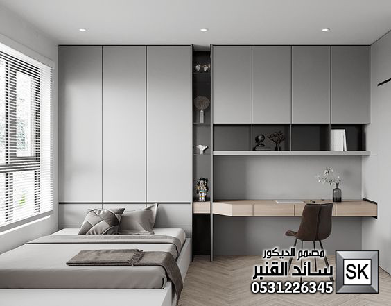 تصميم و تنفيذ غرف العاب و غرف دراسة و مكاتب منزلية فخمة في جدة