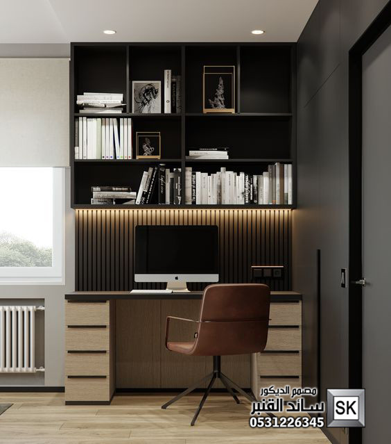 تصميم و تنفيذ غرف العاب و غرف دراسة و مكاتب منزلية فخمة في جدة
