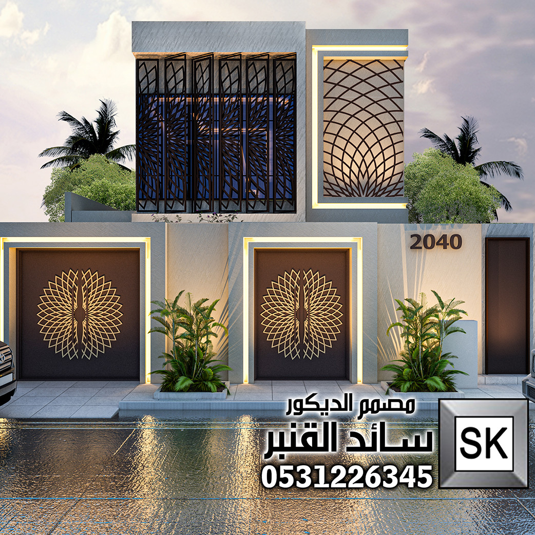 تصميم و تنفيذ لاندسكيب فاخر في الرياض