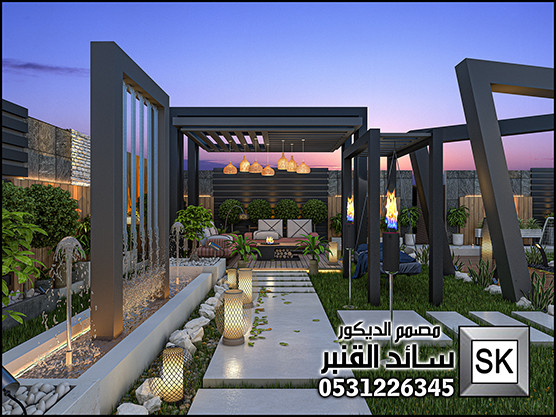 مصمم إستراحات و شاليهات في الرياض