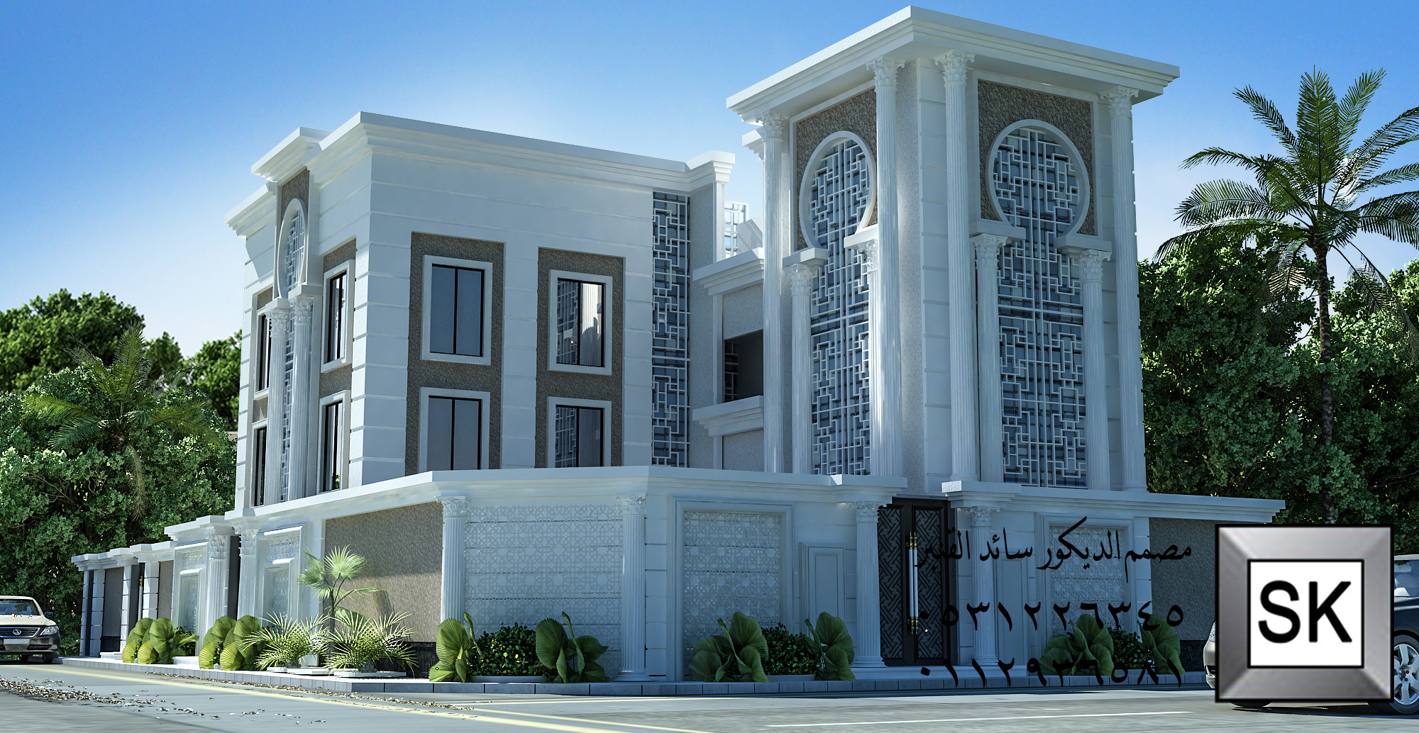 واجهات خارجية فخمة في الرياض