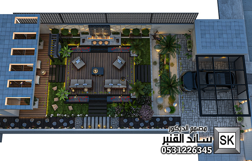 مصمم لاندسكيب مبدع في الرياض