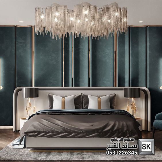 تصميم و تنفيذ ديكور غرف نوم رئيسية قي جدة