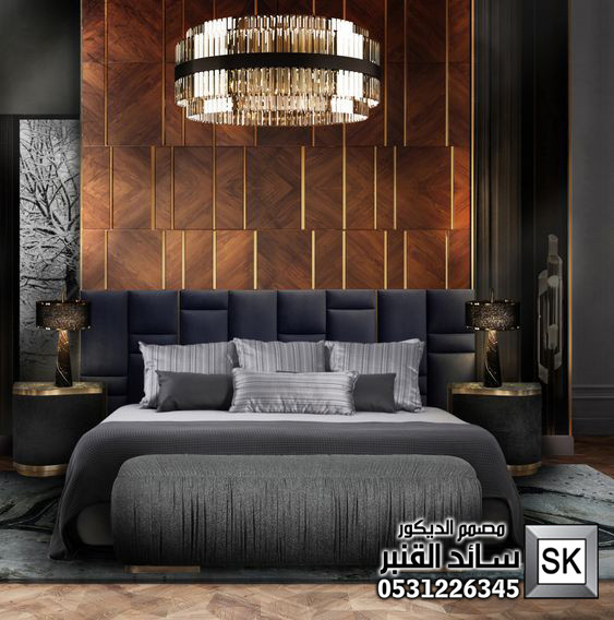 تصميم و تنفيذ ديكور غرف نوم رئيسية قي جدة