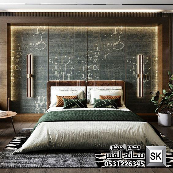 تصميم و ترميم غرف نوم رئيسية فخمة في الطائف