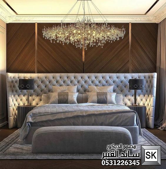 تصميم و ترميم غرف نوم رئيسية فخمة في الطائف