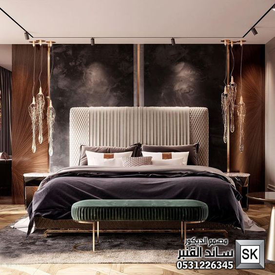 تصميم و ترميم غرف نوم رئيسية فخمة في الطائف