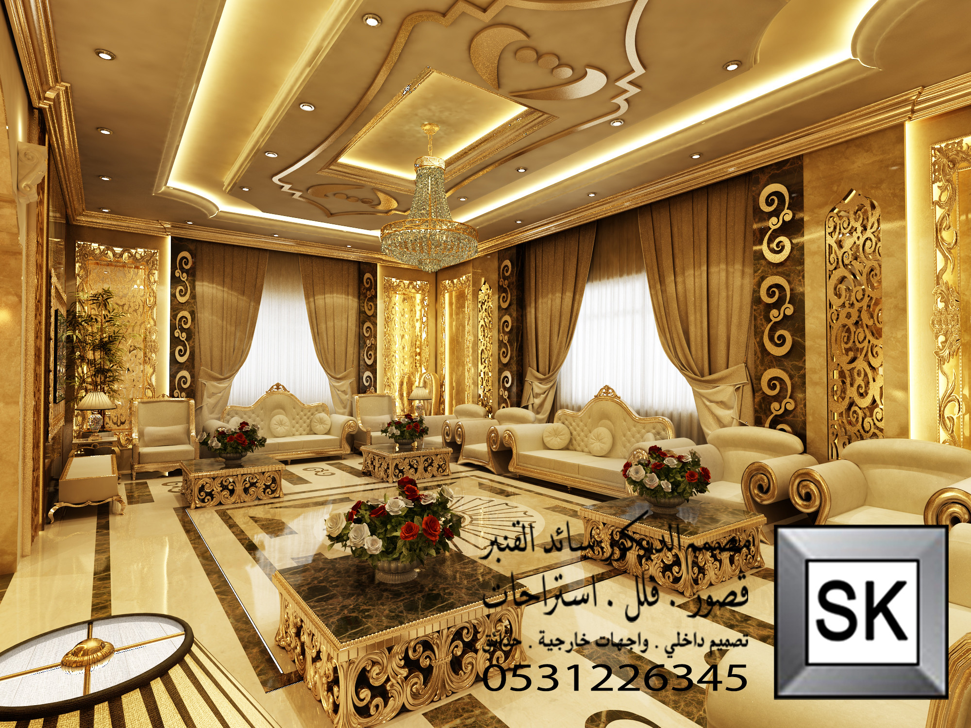 مجالس أندلسية فخمة في الرياض