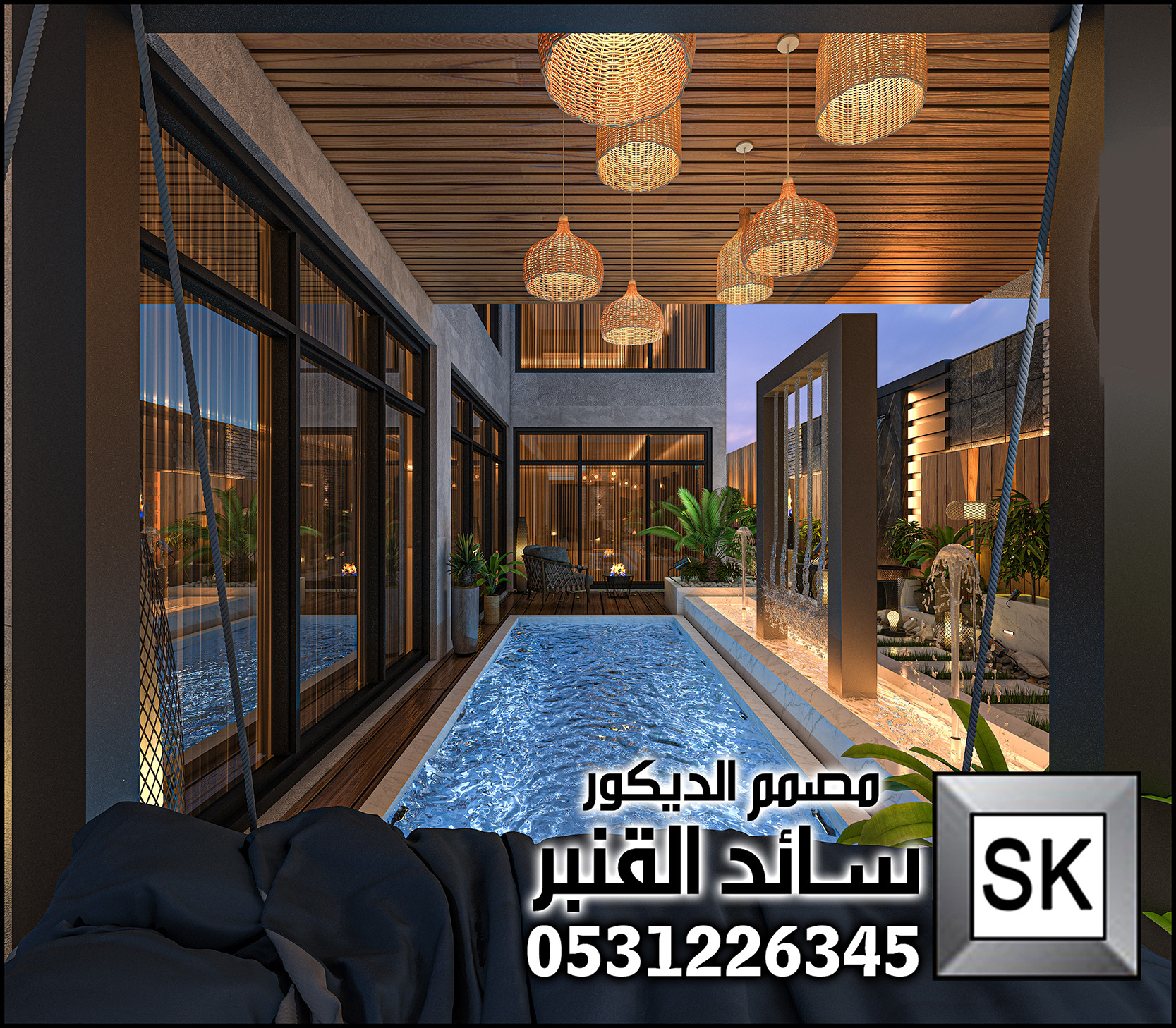 مصمم حدائق محترف في جدة
