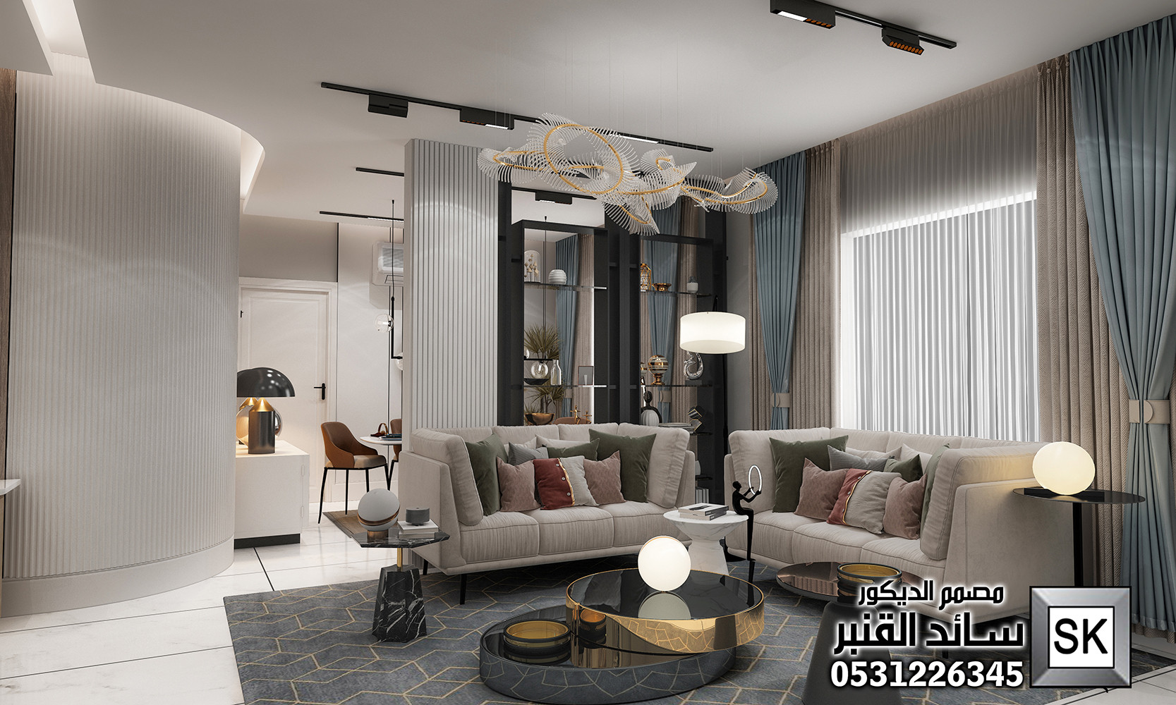 مصمم ديكور داخلي محترف في الرياض