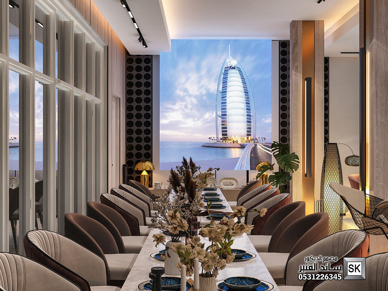 تصميم و تنفيذ قبو ترفيهي فاخر في الرياض