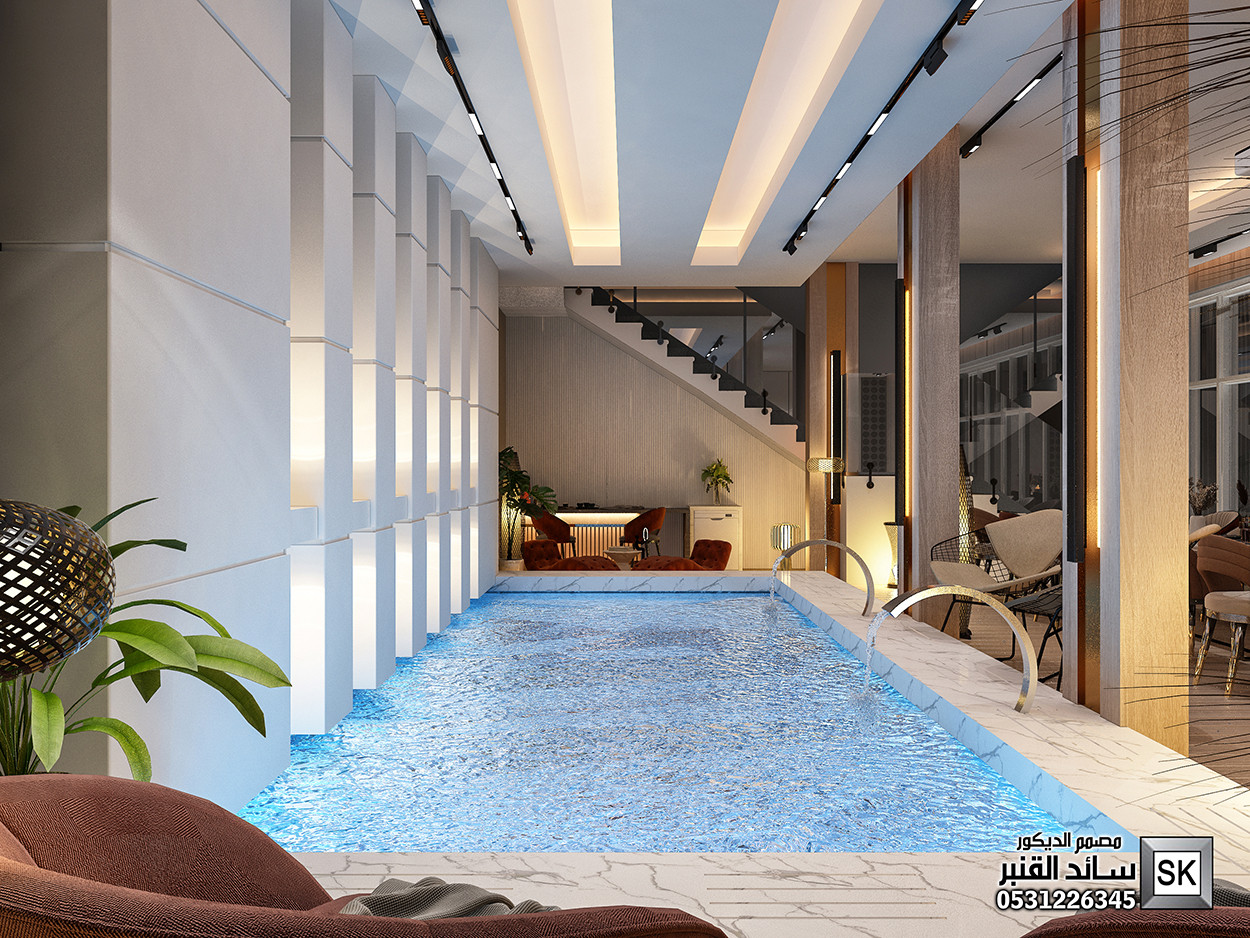 تصميم و تنفيذ قبو ترفيهي فاخر في الرياض