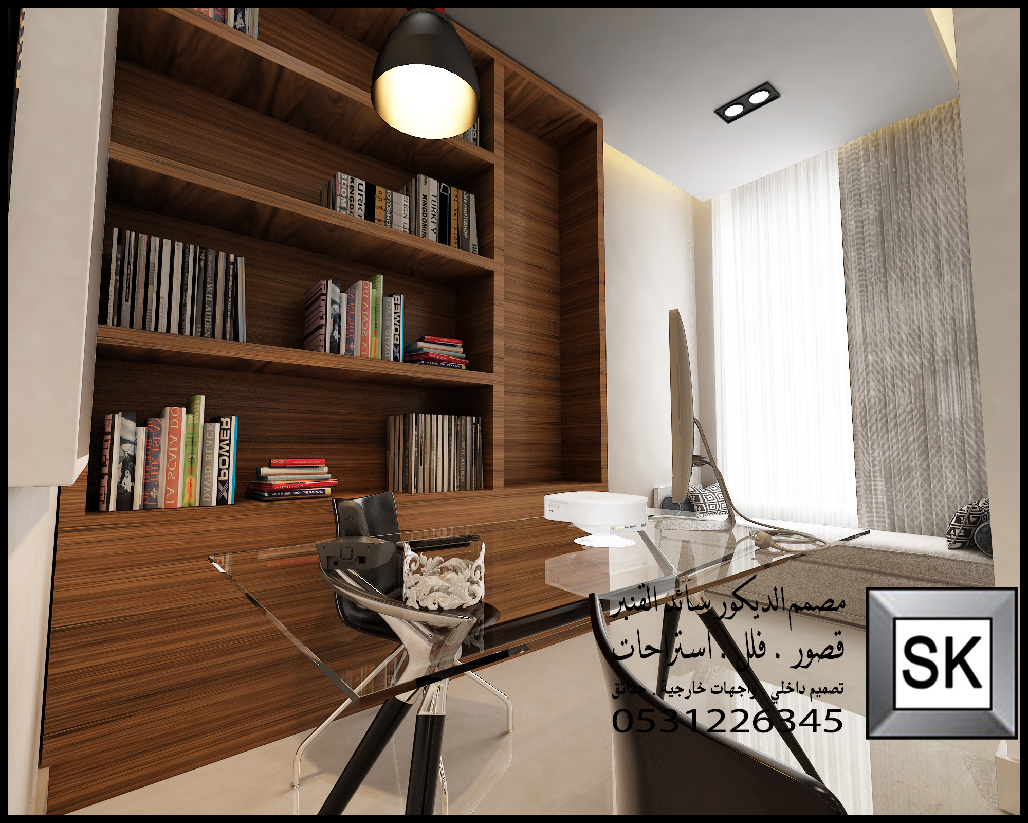 تصميم و تنفيذ مكاتب محاماة فخمة في السعودية