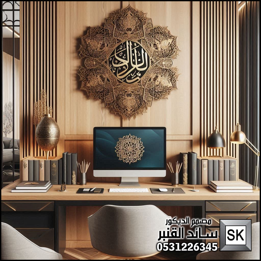 تصميم و تنفيذ مكاتب فخمة للشيوخ و رجال الأعمال في الرياض