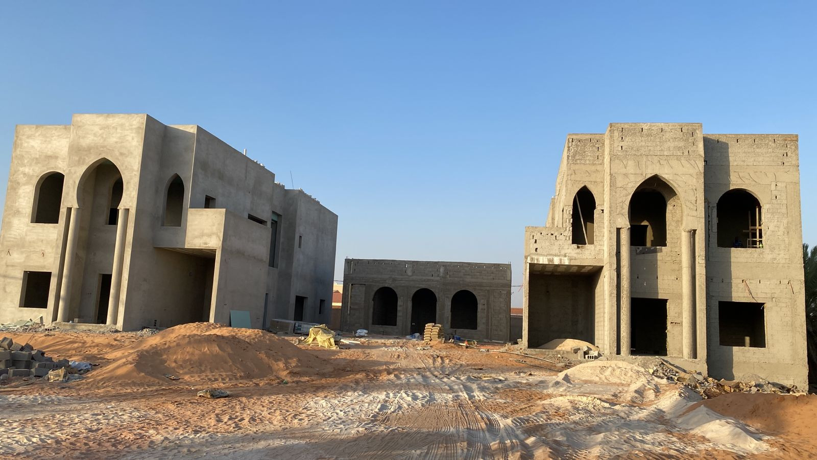 تصميم و تنفيذ واجهات قصور و فلل أندلسية فاخرة في الدمام