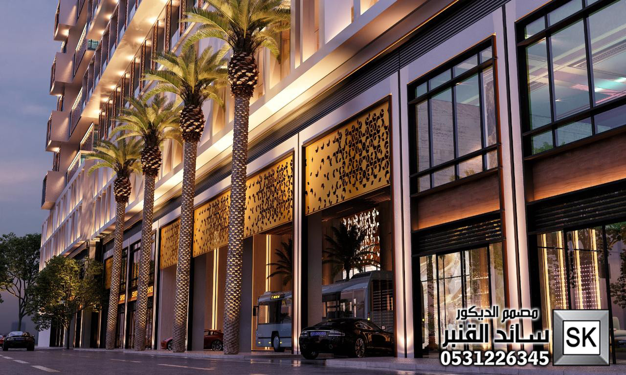 تصميم و تنفيذ مولات و مراكز تجارية و مجمع تجاري فاخر في الرياض