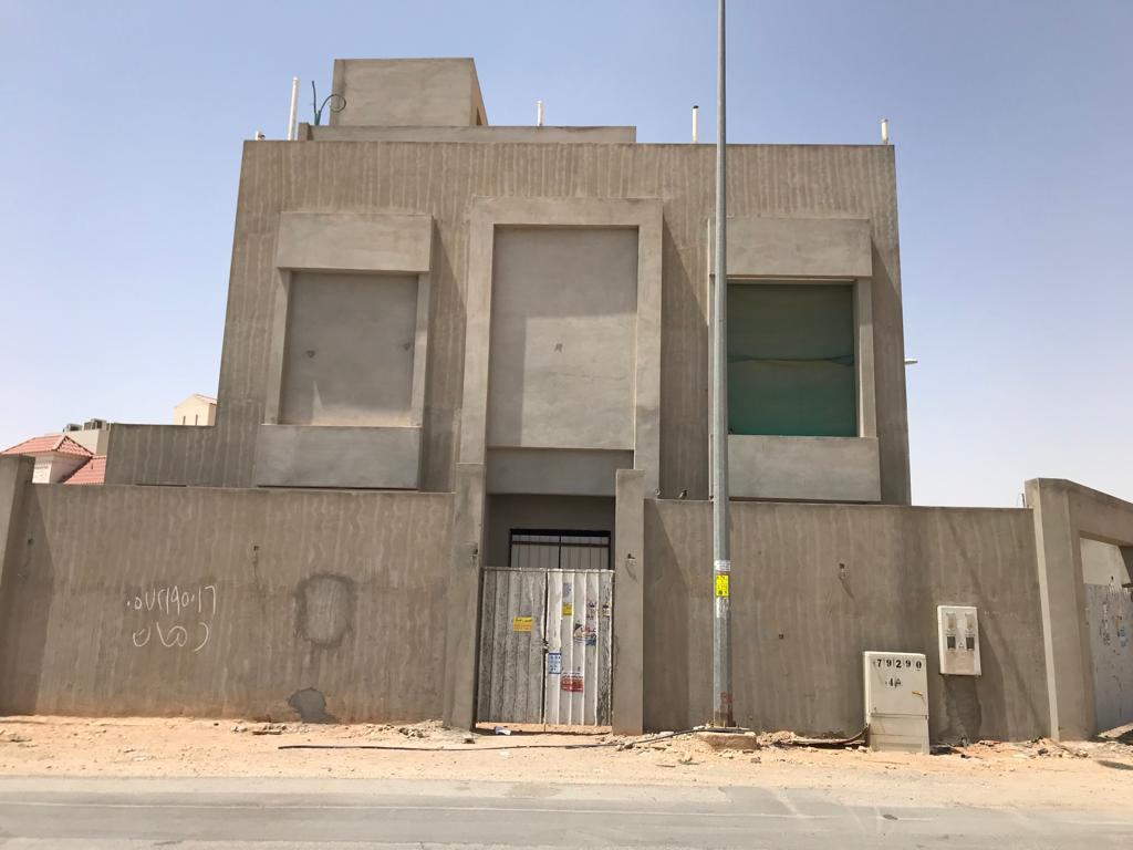 تصميم واجهة فيلا مودرن فخمة في الرياض