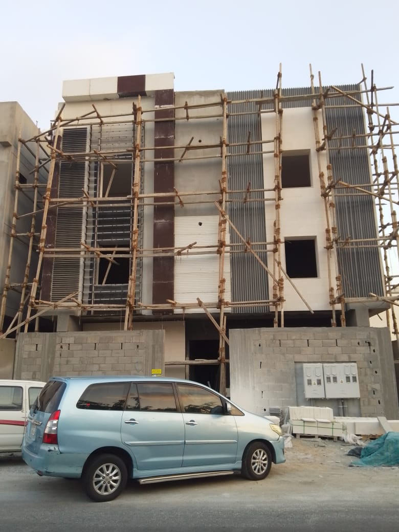 تشطيب واجهات خارجية حجر و كسر رخام و بروفايل و رخام شامل التصميم المجاني في الرياض