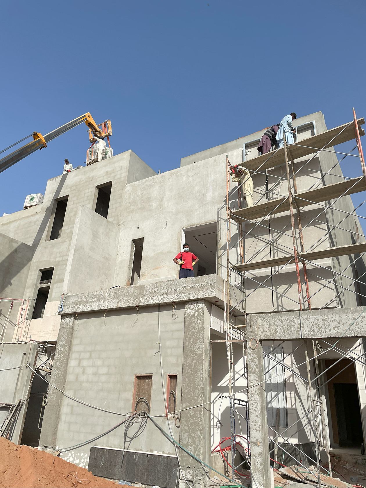 تشطيب واجهة دوبلكس فخمة شامل التصميم المجاني في الرياض