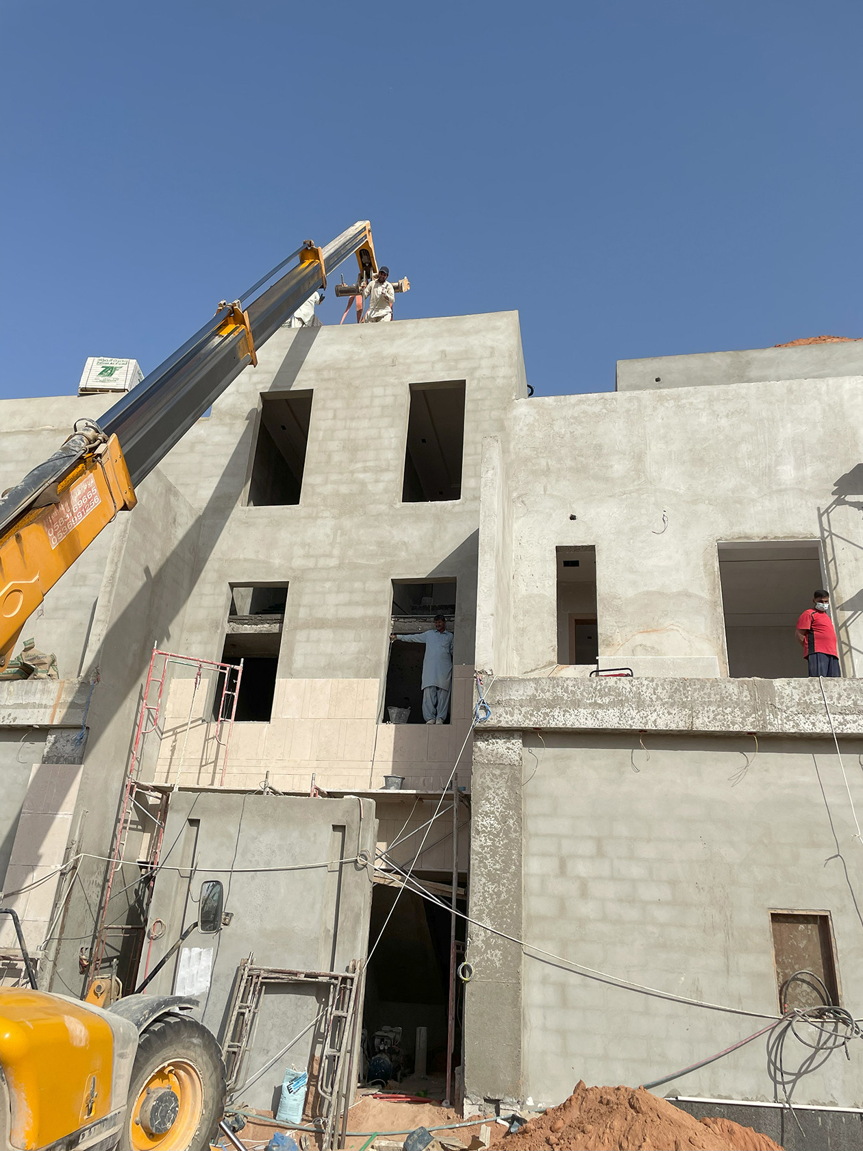 تشطيب واجهة دوبلكس فخمة شامل التصميم المجاني في الرياض