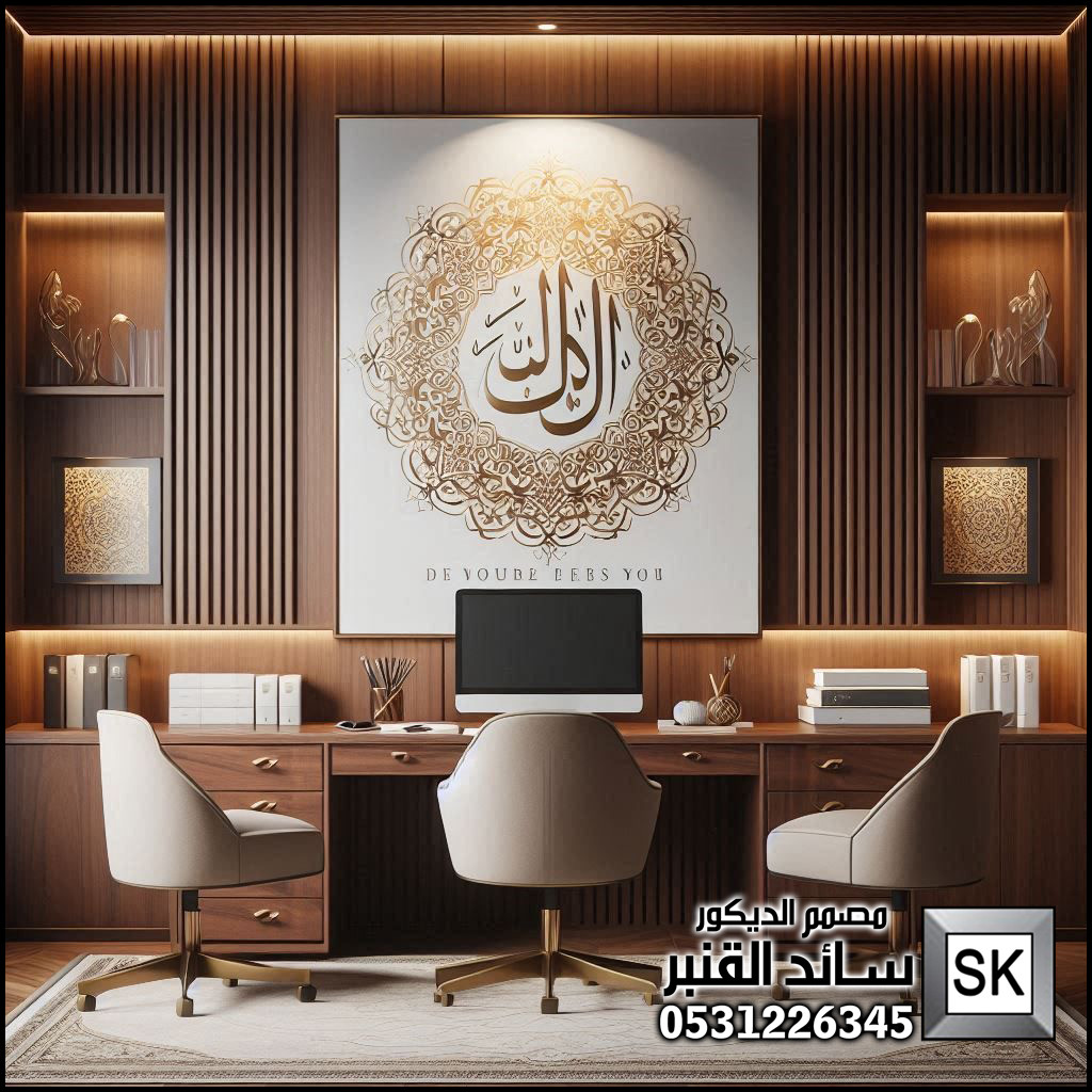 تصميم و تنفيذ مكاتب VIP للشيوخ و رجال الأعمال في السعودبة
