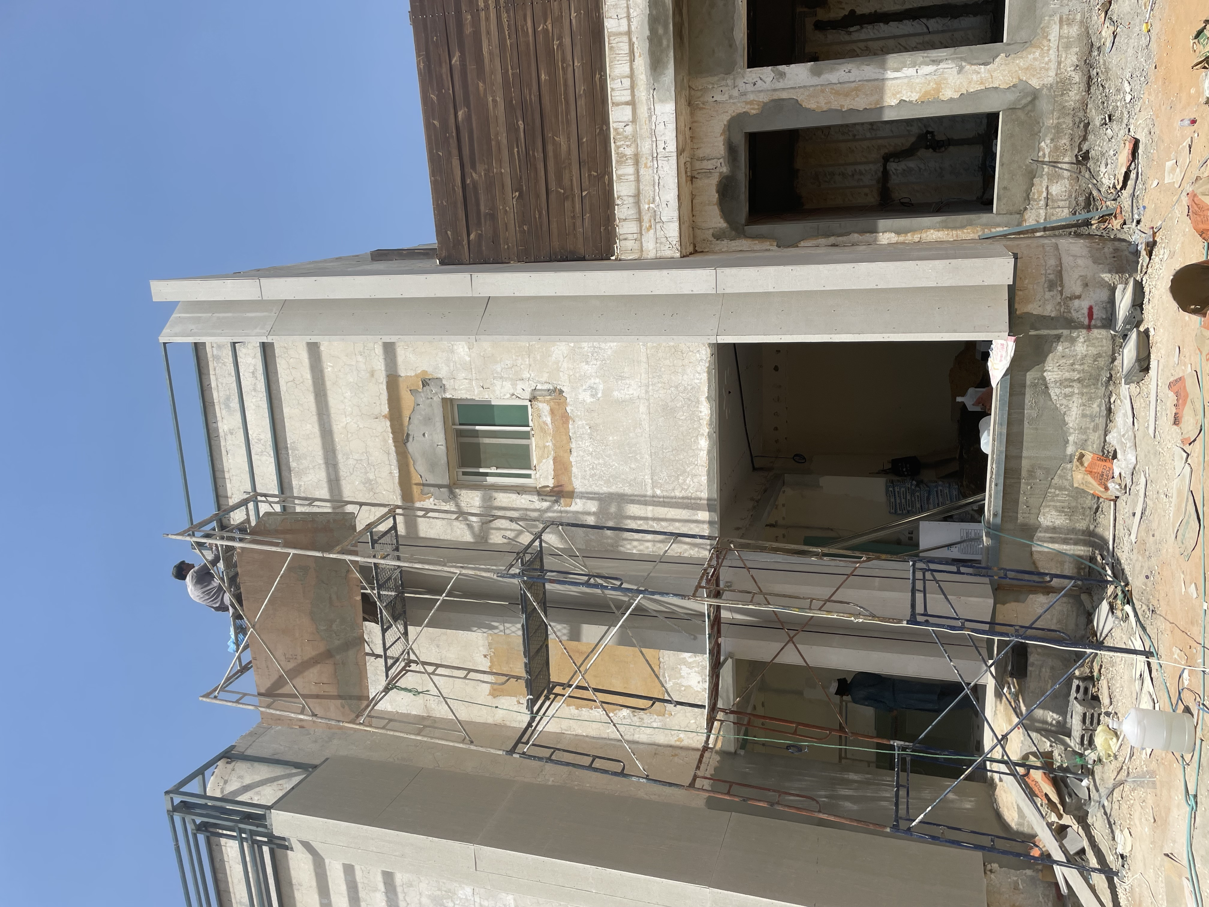 ترميم و تصميم واجهة  خارجية فخمة في الرياض
