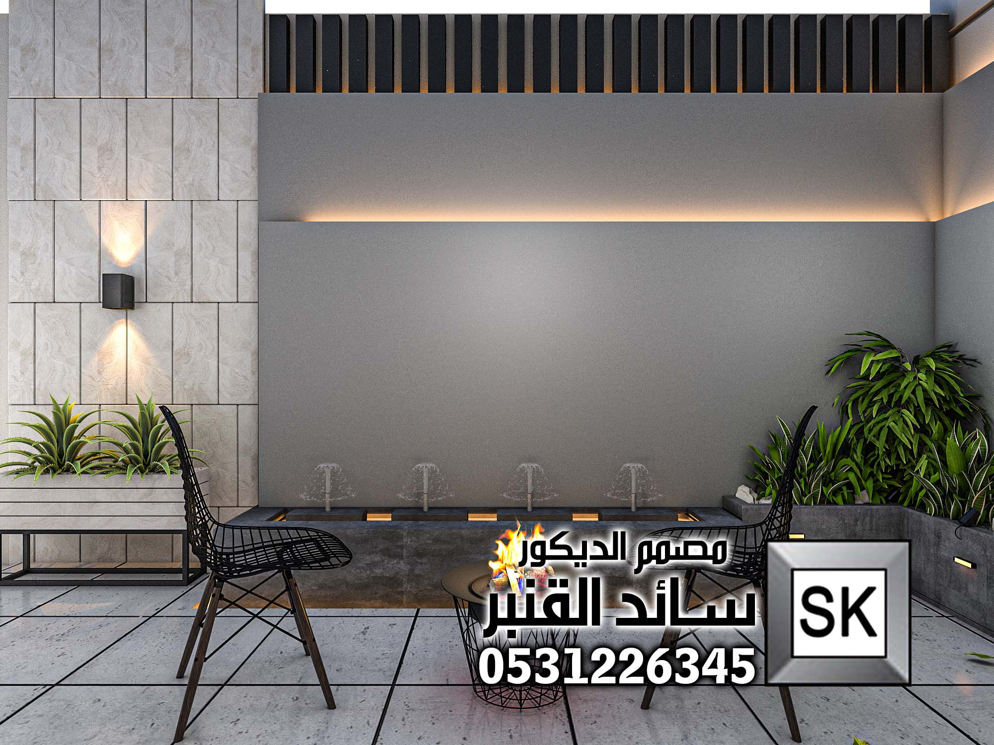 مصمم حدائق محترف في الرياض