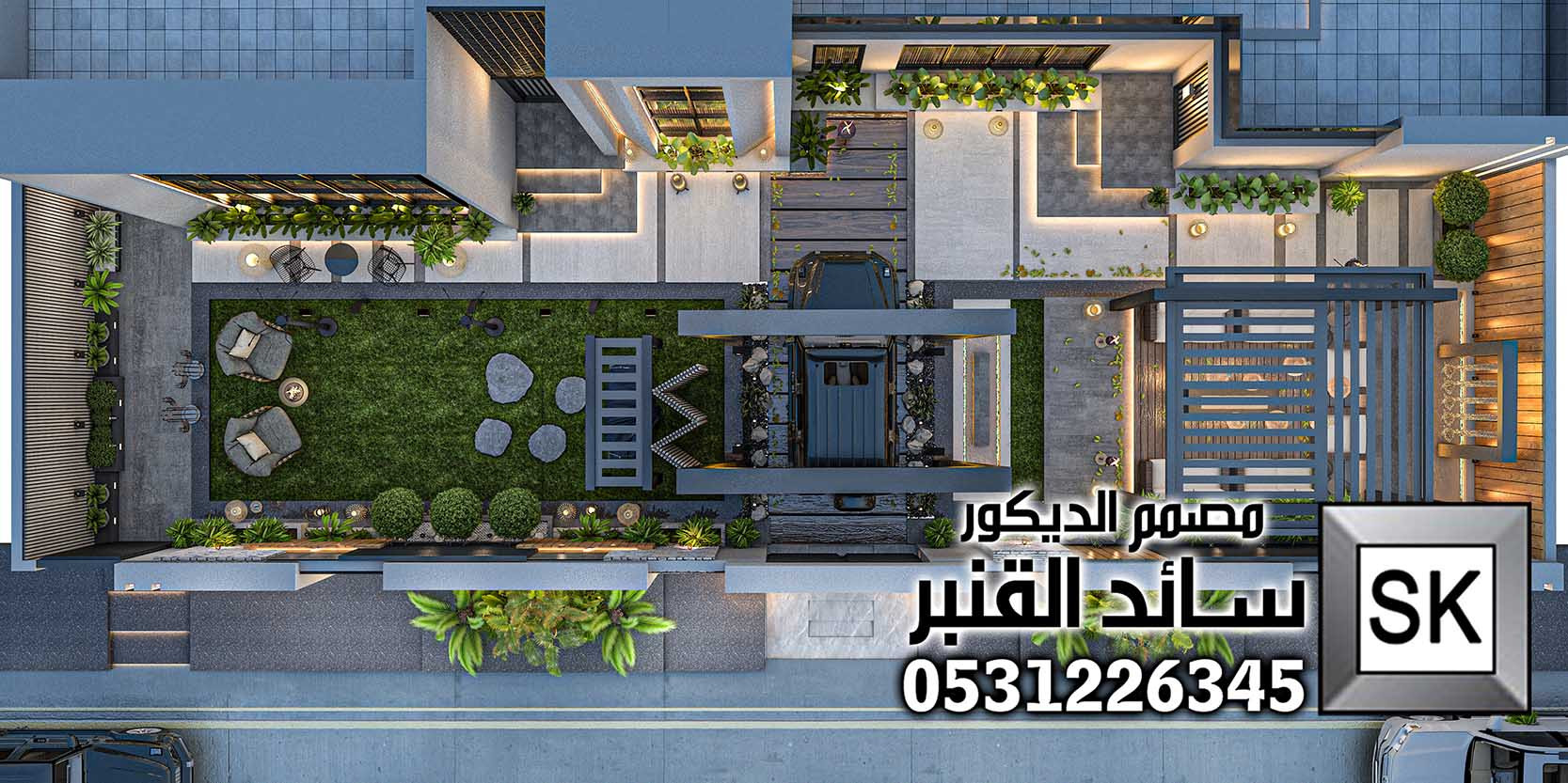 مصمم حدائق و لاندسكيب محترف في السعودية