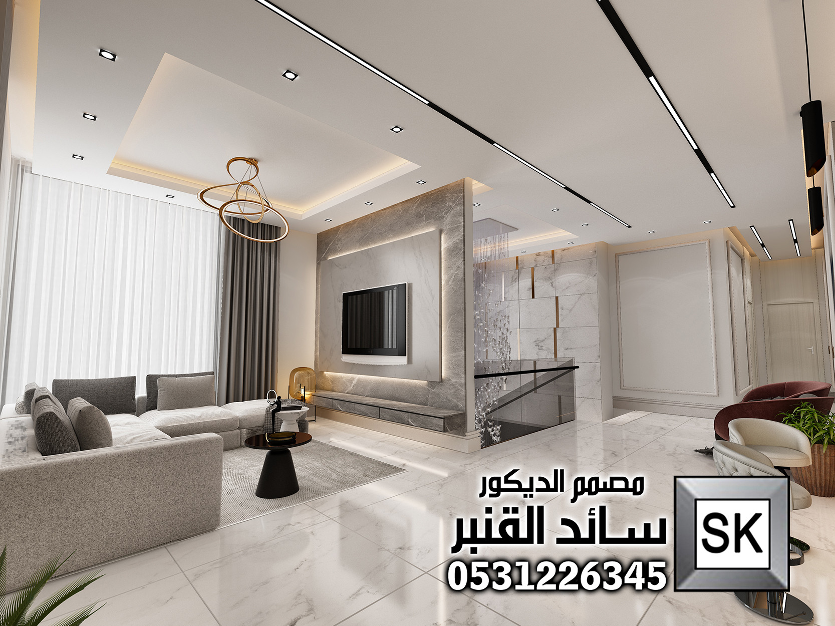 مصمم ديكور داخلي محترف في الرياض