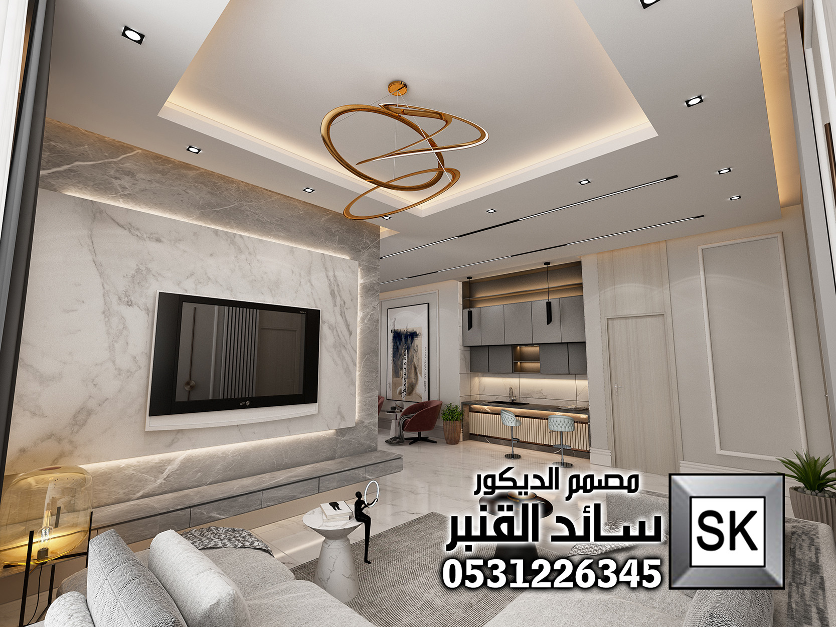 مصمم ديكور داخلي محترف في الرياض