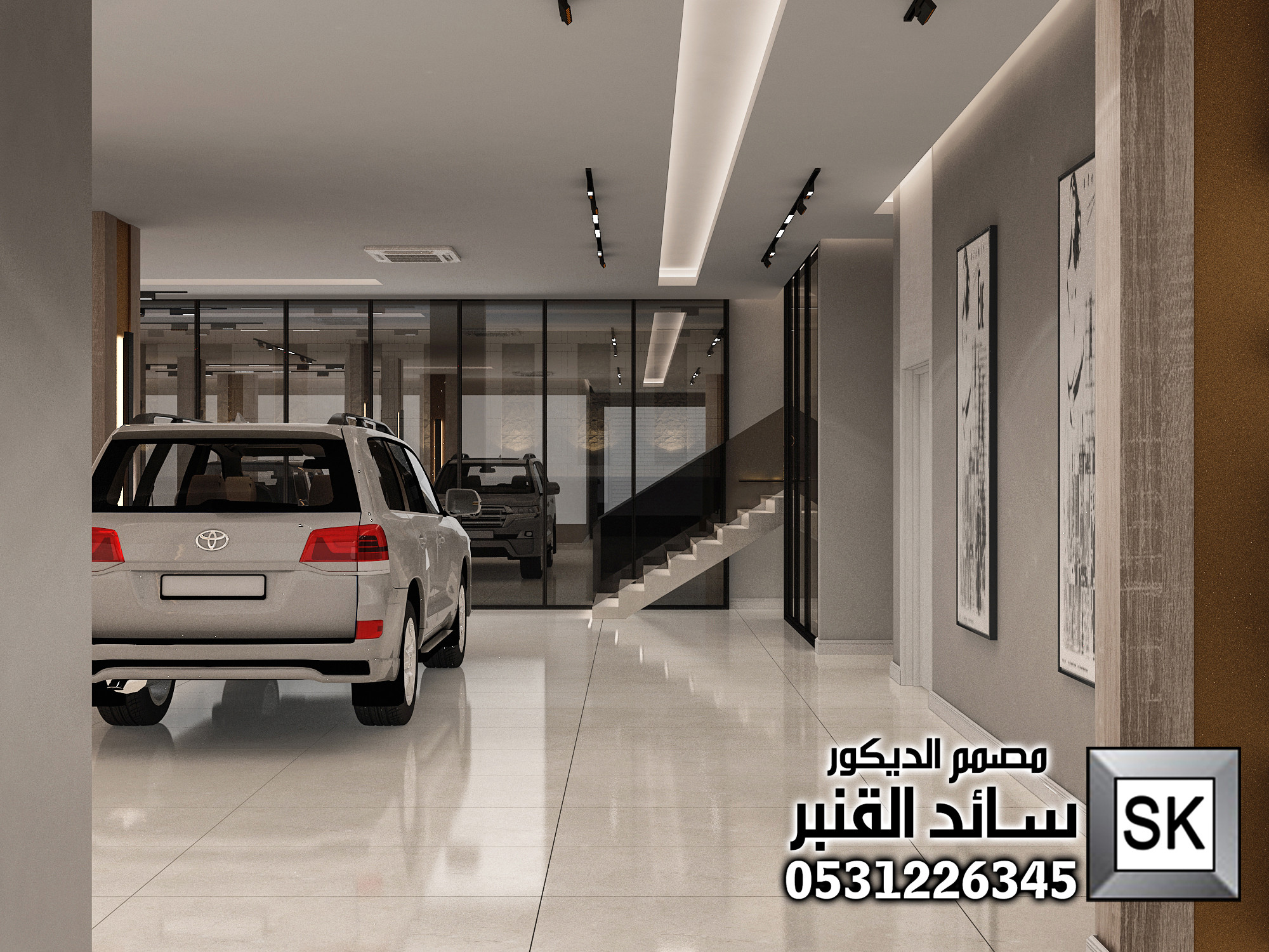 تصميم و تنفيذ ديكور داخلي فاخر في الرياض