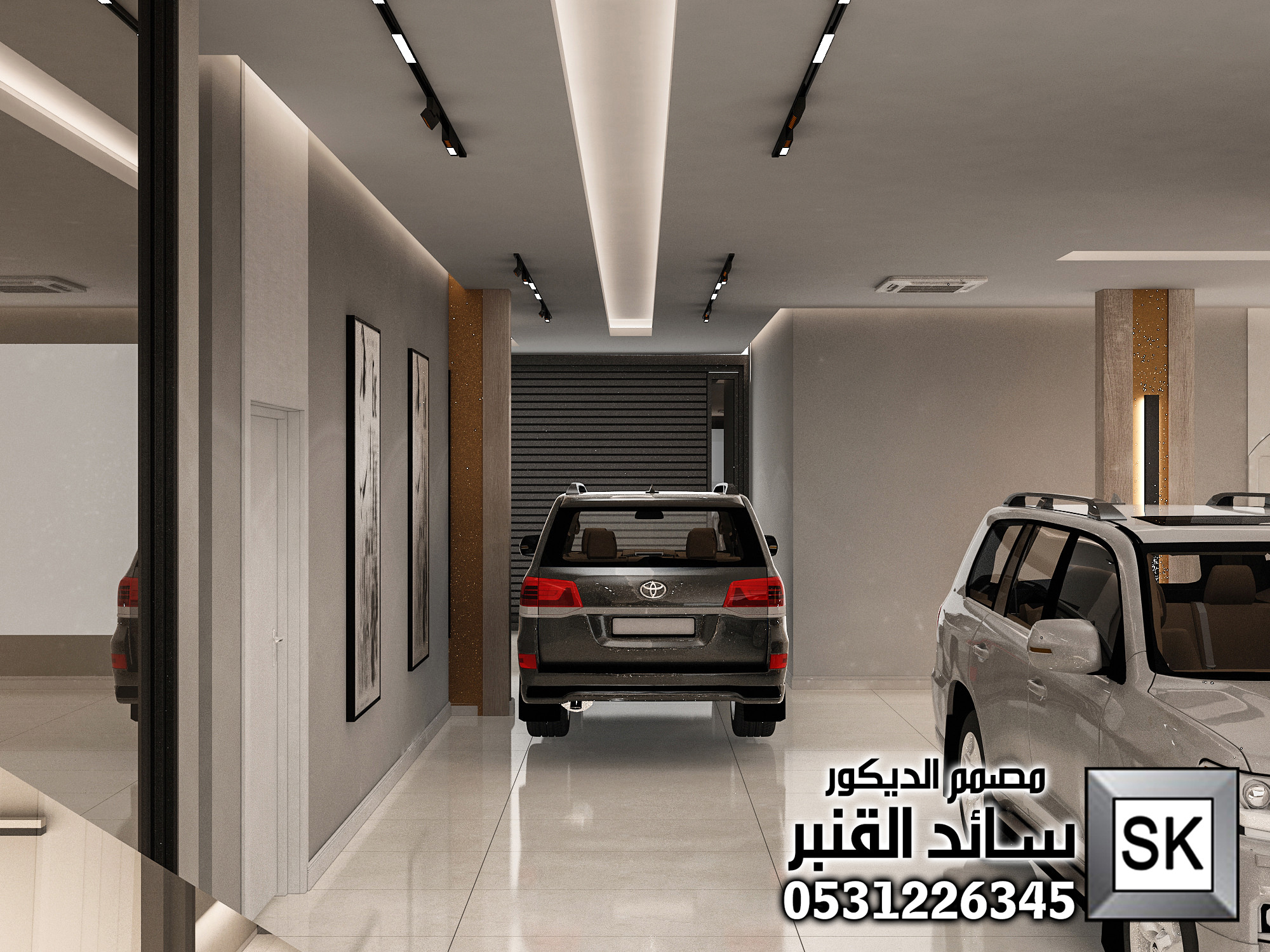 تصميم و تنفيذ ديكور داخلي فاخر في الرياض