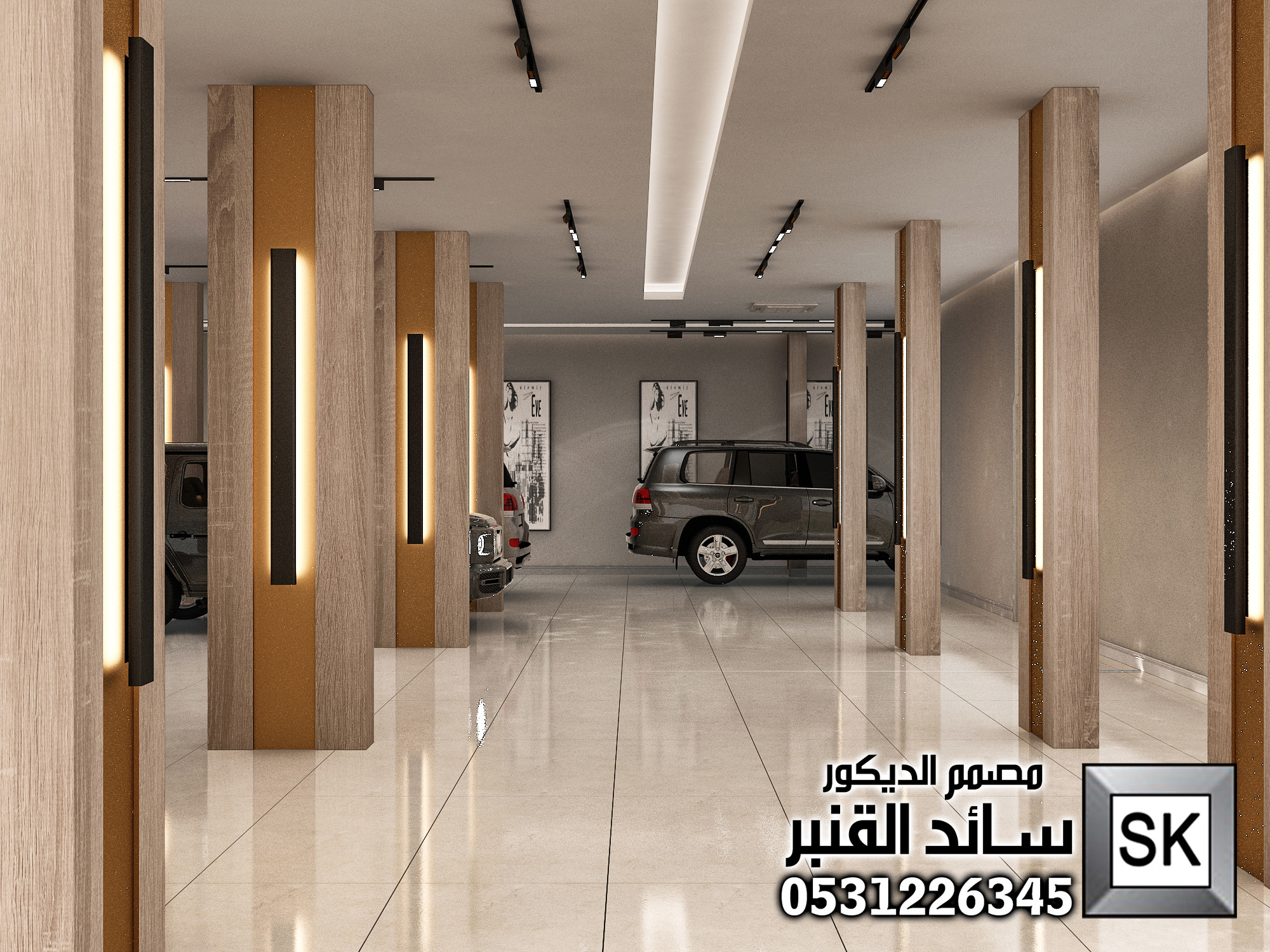 تصميم و تنفيذ ديكور داخلي فاخر في الرياض