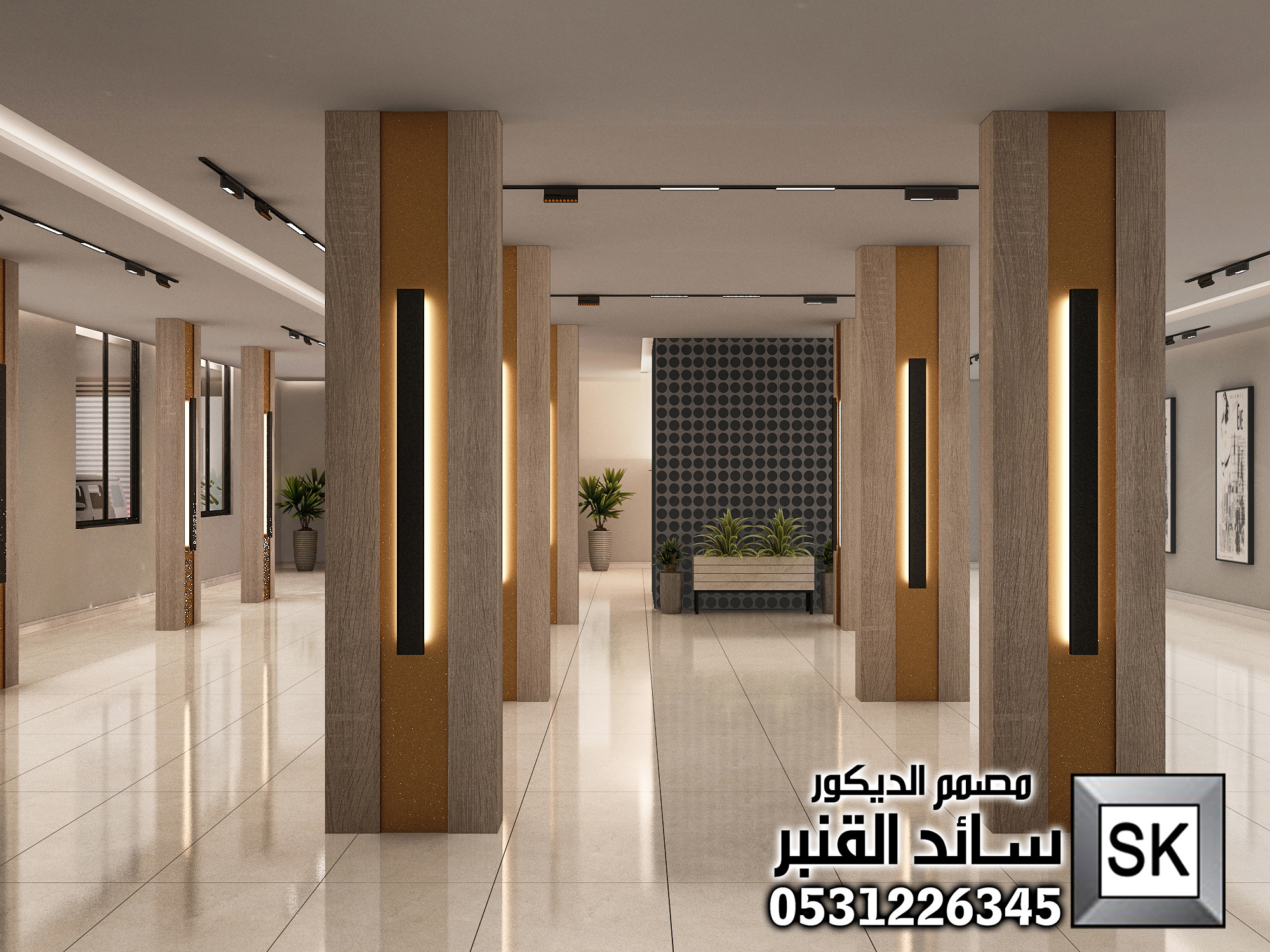 تصميم و تنفيذ ديكور داخلي فاخر في الرياض