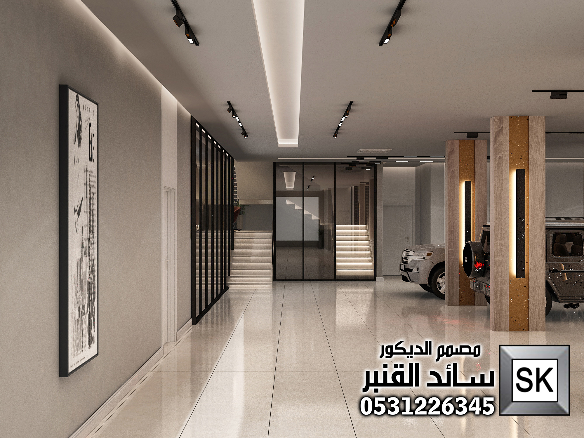 تصميم و تنفيذ ديكور داخلي فاخر في الرياض