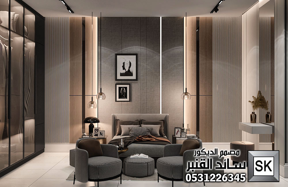 تصميم ديكور داخلي فاخر في جدة