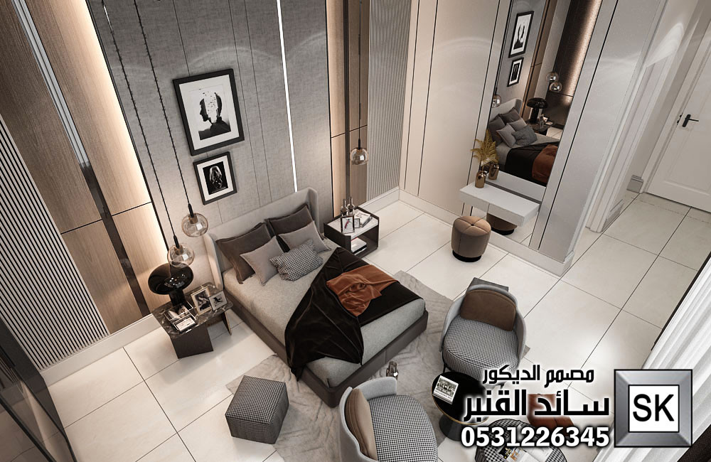تصميم ديكور داخلي فاخر في جدة